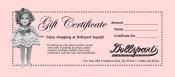 Dollspart Gift Certificate