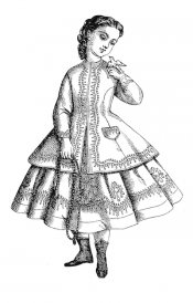 Paletot Pattern: Jacket & Skirt w/ Soutache Braid