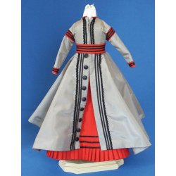 Carriage Dress 1865-Mini Magic Pattern or Kit