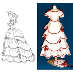 Pique Picnic Dress-Mini Magic Pattern or Kit
