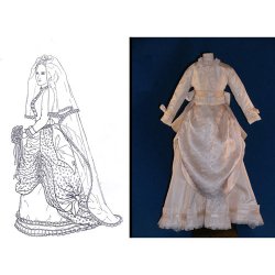Wedding Dress-Mini Magic Pattern or Kit
