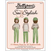 15 Minute Pants Pattern For 16" Fashion Doll