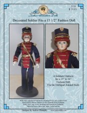 Soldier Uniform for Dollspart Jointed Body