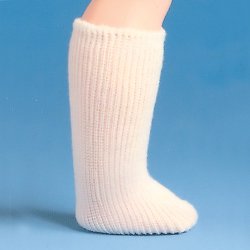 Ribbed Knee High Socks